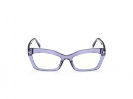 Tom Ford FT5766-B 078 Kunststoff Schmetterling / Cat-Eye Lila/Lila Brille online; Brillengestell; Brillenfassung; Glasses; auch als Gleitsichtbrille