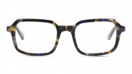 UNOFFICIAL Kunststoff Rechteckig Havana/Blau Brille online; Brillengestell; Brillenfassung; Glasses
