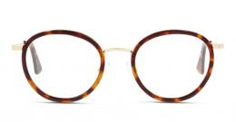UNOFFICIAL Metall Panto Havana/Goldfarben Brille online; Brillengestell; Brillenfassung; Glasses
