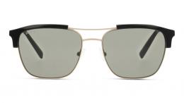 UNOFFICIAL Metall Panto Schwarz/Goldfarben Sonnenbrille mit Sehstärke, verglasbar; Sunglasses; auch als Gleitsichtbrille