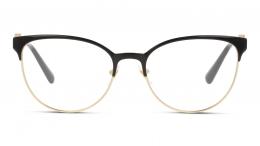 Versace 0VE1271 1433 Metall Schmetterling / Cat-Eye Schwarz/Schwarz Brille online; Brillengestell; Brillenfassung; Glasses; auch als Gleitsichtbrille