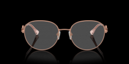 Versace 0VE1288 1412 Metall Rund Oval Rosa/Goldfarben Brille online; Brillengestell; Brillenfassung; Glasses; auch als Gleitsichtbrille
