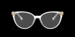 Versace 0VE3298B 148 Kunststoff Panto Transparent/Transparent Brille online; Brillengestell; Brillenfassung; Glasses; auch als Gleitsichtbrille