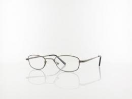 Brilando HMR63A Fertiglesebrille shiny gunmetal +1,00