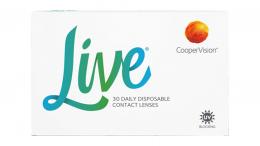 Live® Tageslinsen Sphärisch 30 Stück Kontaktlinsen; contact lenses; Kontaktlinsen
