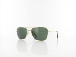 Ray Ban Caravan RB3136 181 55 gold / crystal green